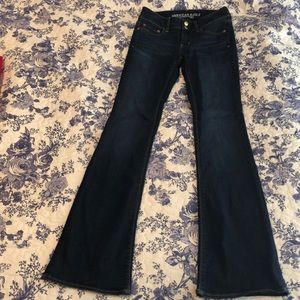 American Eagle High Waist Artist Flair Jean Sz 4L